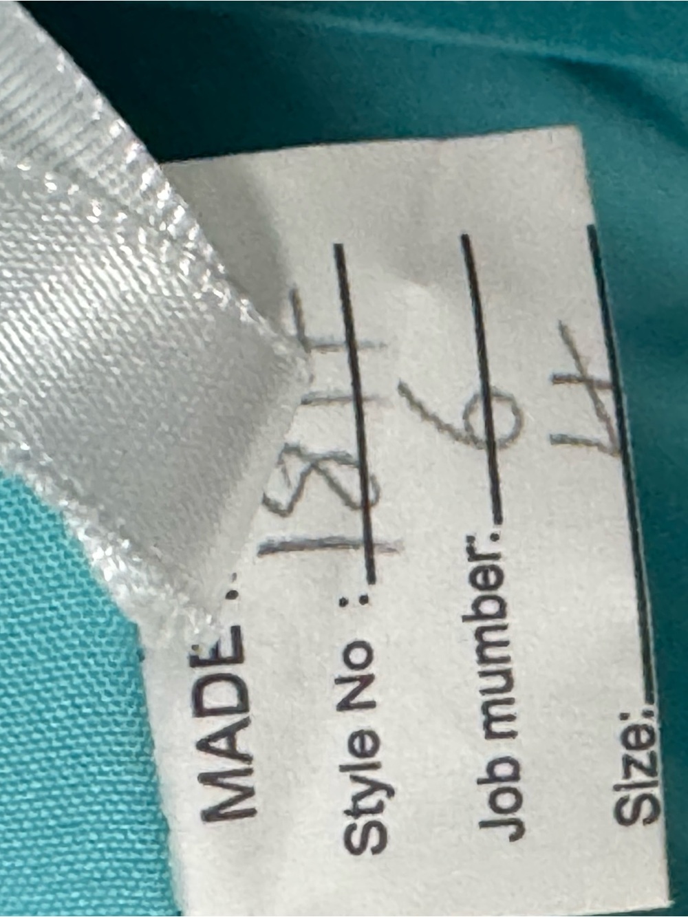 Amazon Essentials Teal Mini Dress